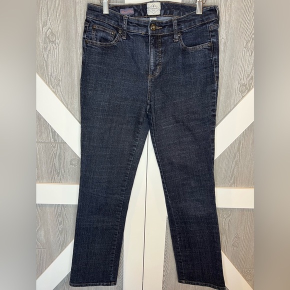 B6.6 St. John's Bay Womens Mid Rise Straight Leg Jean 6 - Picture 1 of 12